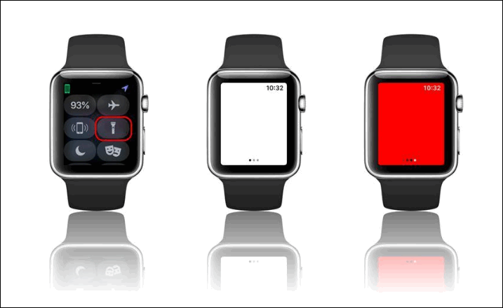 你知道吗，Apple Watch 也可以当手电筒用