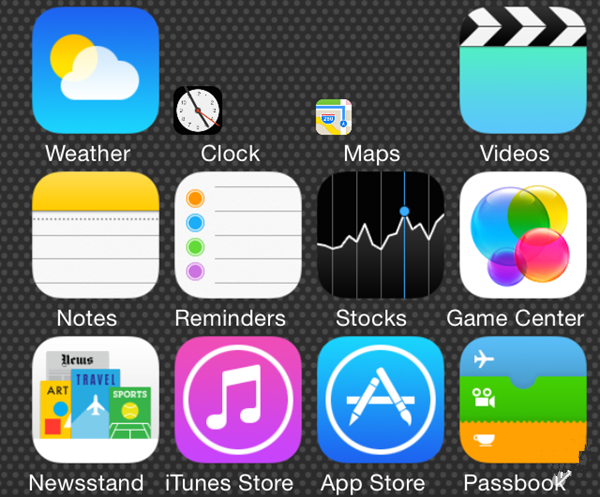 iOS7.1.2越狱插件推荐：改变桌面图标的大小Icon Resizer