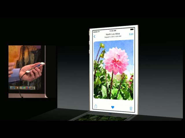 iOS 8 全新特性应用间照片编辑