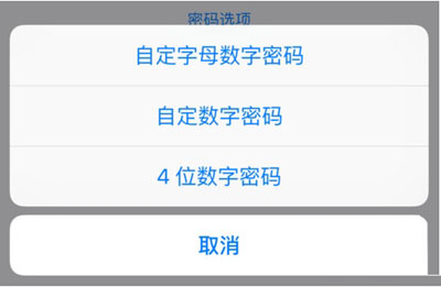 ios9设置6位数字密码的步骤方法